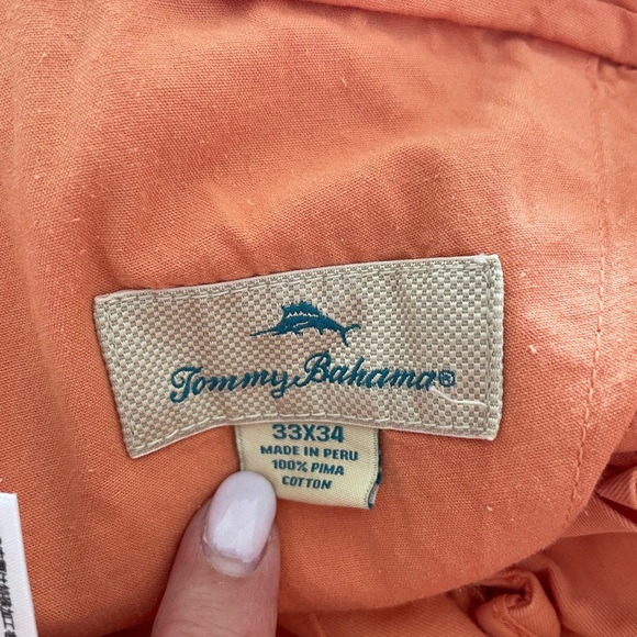 Tangerine Tommy Bahama pants - Picture 2 of 4